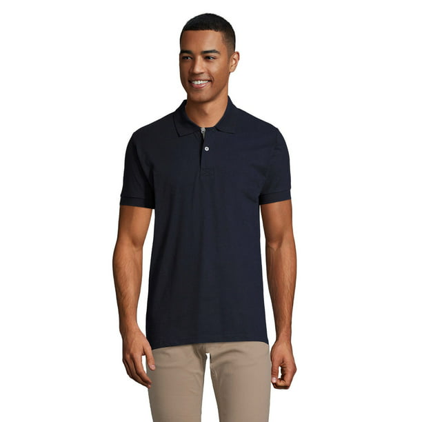 SOLS Mens Portland Short Sleeve Pique Polo Shirt - Walmart.com