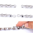 thumbnail image 2 of GOOHOCHY Road Mountain Bike Chain Bike Chain Stainless Steel 10 Pair, 2 of 8