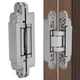 thumbnail image 1 of Bisagra de puerta 3D bisagras ocultas de cierre suave resistentes y duraderas para puerta de madera ANGGREK Otros, 1 of 8