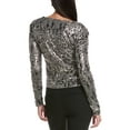 thumbnail image 2 of Ramy Brook womens  Nicole Top, m, Metallic, 2 of 3