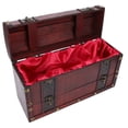 thumbnail image 3 of Caja de almacenamiento de joyas de madera vintage de escritorio de gran capacidad, caja contenedora de joyas, 3 of 14
