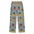 thumbnail image 2 of FORMRS Kids Pajama Pants with Pockets Size 6-8Y Boys Lounge Sleep Bottoms, Cute Acorns Pattern, 2 of 8