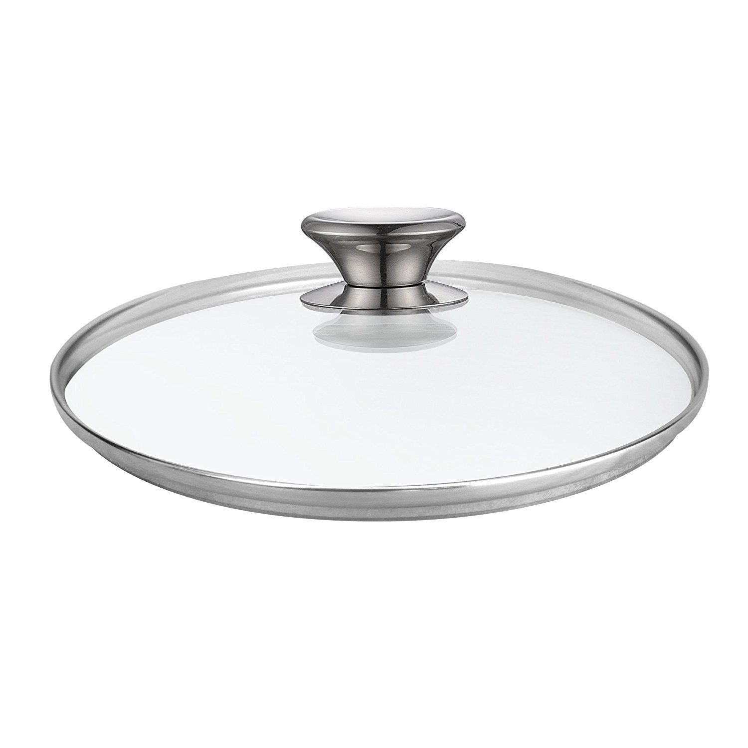 22 cm Universal Lid in Various Sizes Frying Pan Round Heat-Resistant Lid with Plastic Handle for Cooking Pot Saucepan Steam Hole Transparent recus Glass Lid 22 cm Universal Lid in Various Sizes Frying Pan Round Heat-Resistant Lid with Plastic Handle for Cooking Pot Saucepan Steam Hole Transparent recus Glass Lid