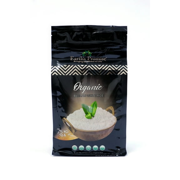 Organic Basmati White Rice 2 Lb - Earth's Promise