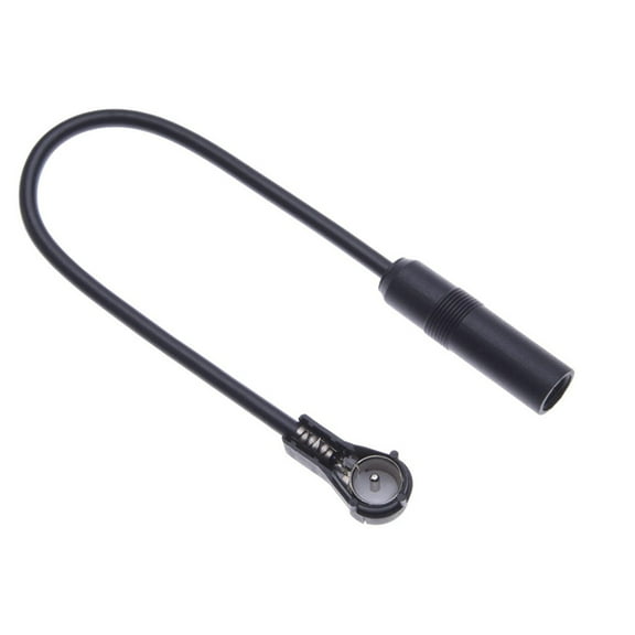 Car Radio Antenna Adapter Cable 30cm With DIN 41585 Male to Female Connector Fit for Navigation Units, European Vehicles
