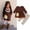 Brown, variant on BLTIBY 2-7 Years Childrens Girls Outfits Autumn Winter Pullover Long Sleeve Crewneck Sweatshirts Top Sweatpants 2 Piece Fashion Clothing Sets Brown 6-7 Years