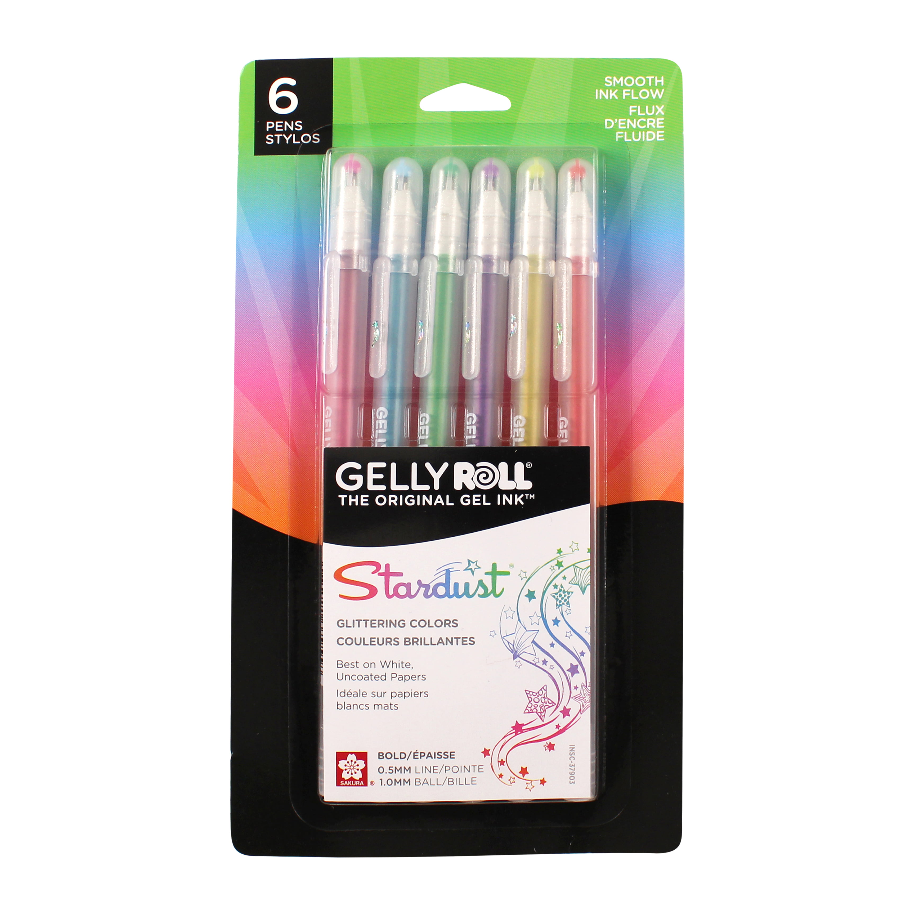 Carded pack of 3 Pens Choose Color Sakura Gelly Roll Gel Pen Set 