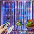 thumbnail image 3 of Christmas Decoration 3/4/6M 8 Mode USB Curtain String Lights Fairy Light Wedding Home Party Holiday Decoration LED Bedroom Light, 3 of 5