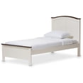 thumbnail image 1 of Harry Twin Platform Bed in Butter Milk, 1 of 6