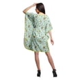 thumbnail image 5 of Moomaya Printed Beach Coverup Kimono Caftan Kaftan Swimsuit Cover Ups For Women, 5 of 6