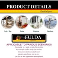 thumbnail image 6 of Fulda, Germany - German Flag Sign - Metal Novelty Bar Signs, Pub Room Wall Decor, Personalized Aluminum Street Sign, Man Cave Sign Custom, City Signs - 4x16 inches, 6 of 9