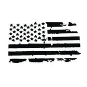 Tomshoo Car Exterior Hood Stickers USA Flag Decal Vinyl For Jeep Wrangler Durable Auto Decoration Sticker