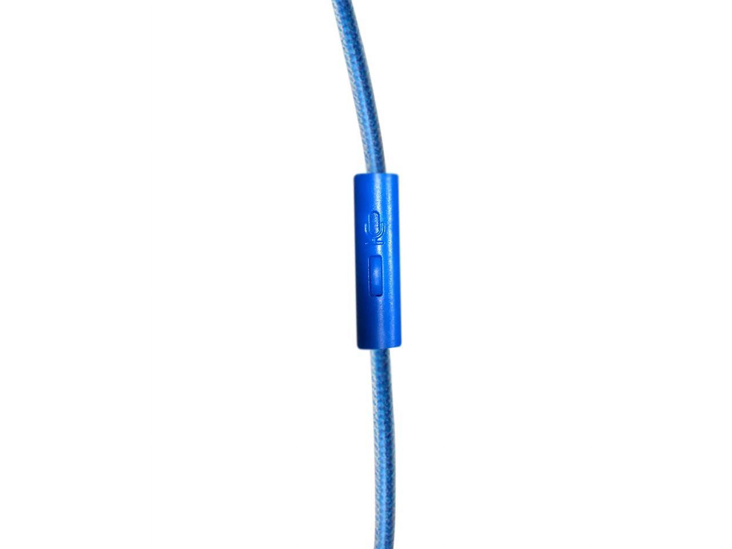 HamiltonBuhl Favoritz TRRS Headset with In-Line Microphone - Blue