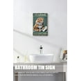 thumbnail image 4 of Tabby Cat Decor, Reading Because Murder is Wrong Cat Retro Tin Signs, Cat Decor for Cat Lovers, Cat Gifts for Men, Funny Cat Poster for Library Reading Room Home Coffee Bar 12x8 In, 4 of 6