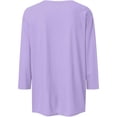 thumbnail image 5 of Bainana Halloween 3/4 Sleeve Tshirts For Womens Ghost Print Crew Neck Fall Tops Soft Lightweight Ladies Theme Party Casual Tees Size M, 5 of 5