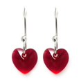 thumbnail image 4 of Set Collar Dije Corte Hearl Aretes Zvezda Plata 0.925 Mujer rojo Unitalla, 4 of 4