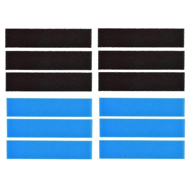 12 Pieces Replacement Split Air Filter Compatible with Mitsubishi Electric MAC-2300FT-E MAC-3000FT-E Air Conditioners