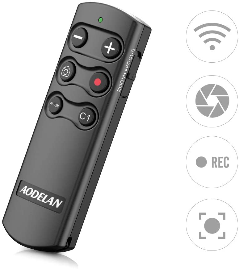 AODELAN Wireless Remote Control Camere Shutter Release for Sony ZV1