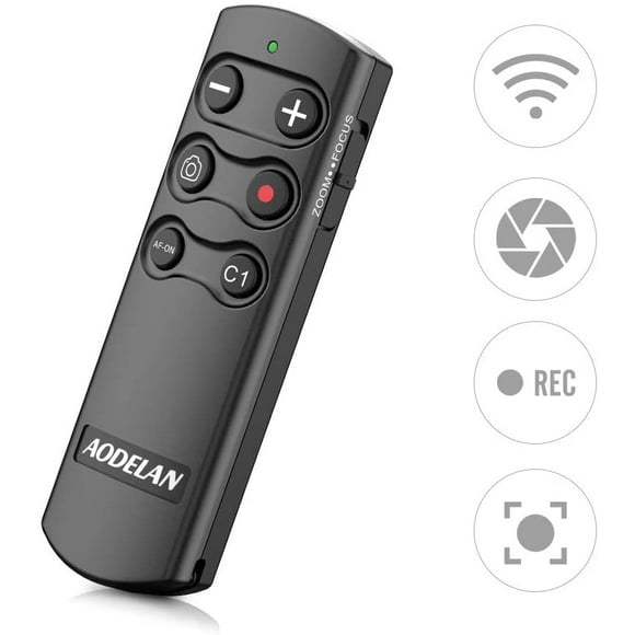 AODELAN Wireless Remote Control Camere Shutter Release for Sony ZV-1, Alpha 9,7R IV,7R III, 7 III, 6600, 6400, 6100, 9