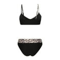 thumbnail image 4 of Teissuly Women's Two Piece Set Swimsuits Leopard Print Swimwear Beachwear, 4 of 5