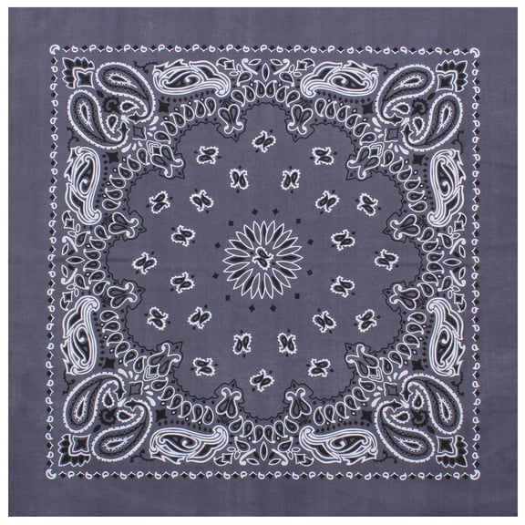Rothco Trainmen Paisley Bandana – Extra-Large 27” X 27"