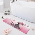 thumbnail image 7 of Coolnut Butterfly Girl Bath Mat, Dry Quickly Non Slip Absorbent Bath Rug, Soft Living Room Bedroom Home Floor Mats, Bath Mats for Bathroom, Tub and Shower 20" x 39" Home Decor, 7 of 7