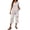 54#Light Gray, variant on Summer Outfits Two Piece Sets for Women Capri Set Casual Summer Wide Leg Crop Pants and Top Matching Suits Yellow M