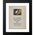 thumbnail image 2 of Józef Czajkowski 11x14 Black Modern Framed Museum Art Print Titled - Vi Exhibition of the Society of Polish Artists 'Art' (1901), 2 of 5
