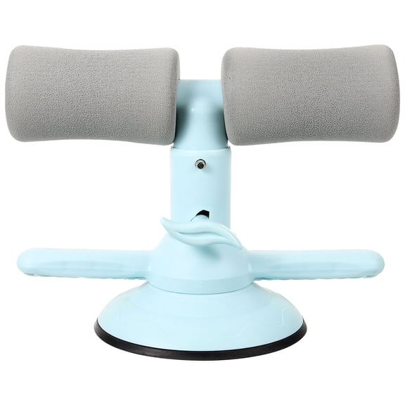 SHOWERORO Ergonomic Sky Blue Sit-Up Bar Adjustable Home Fitness Training Equipment