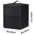 thumbnail image 3 of Furniture 2025 Ice Machine Cover Sliding Pad Pad 2 In 1 Combination Set Compatible For NC701 Swirl CREAMi Ice And 16oz Maker Straw Holder, 3 of 5