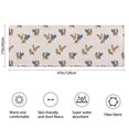 thumbnail image 3 of Beige Chicken Group Pattern Bathroom Rugs Mat,Non Slip Microfiber Bathroom Rug,Rubber Backing,Soft Bathroom Mats for Bathroom Floor,Tub and Shower,47x17in(120x43cm), 3 of 5