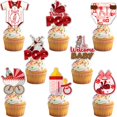 thumbnail image 1 of Amnbrei 24 toppers brillantes para cupcakes de baby shower, 1 of 7