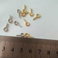 thumbnail image 3 of UPKOCH Jewelry Makers Eye Screw Metal Golden 300Pack Diy Projects, 3 of 6