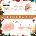 thumbnail image 4 of VETPW 5 Piece Reindeer Costume Adult,Tutu Skirt with Reindeer Antlers Headband Tails Face Temporary Tattoos Deer Fancy Dress Halloween Christmas Costume Cosplay Outfits for Women Party Costume, 4 of 7