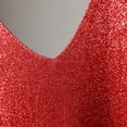 thumbnail image 4 of Besolor Women's V Neck Glitter Knit Tank Tops Casual Slim Summer Camisole Sleeveless Basic Shirts, 4 of 5
