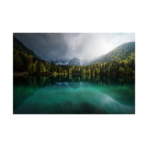 Canvas Wall Art - Juan Pablo de 'Menta ' Wall Art for Living Room, Bedroom, or Office Décor by Trademark Fine Art - 19 x 12 Inches