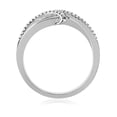 thumbnail image 3 of CARATS FOR YOU Shop White Diamond Round Promise Ring 14K White Gold (0.11 Carat, I-J Color, I2-I3 Clarity), Ring Size-6, 3 of 7