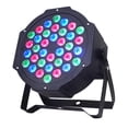 thumbnail image 4 of Luces de escenario, luces de fiesta de DJ de 7 canales con control remoto y controlador Luces ascendentes activadas por sonido para eventos Decoración de baile de barra de cumpleaños, 4 of 5