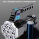 thumbnail image 4 of Linterna USB para exteriores de 7 LED, alta potencia, alta patrulla, resistente, para acampar al aire libre, lámpara eléctrica para exteriores, 4 of 9