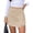 Beige, variant on PRETTYGARDEN Fall Mini Skirts for Women Trendy High Waisted Asymmetrical Knit Suede Skirt Shorts Cute Y2k Outfits