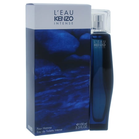 Leau Kenzo Intense by Kenzo for Men 3.3 oz EDT Spray Walmart