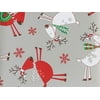 Pack Of 1, 24" x 85' Leaping Reindeer Gift Wrap Convenience Roll For Approximately 50 Gifts Made In Usa