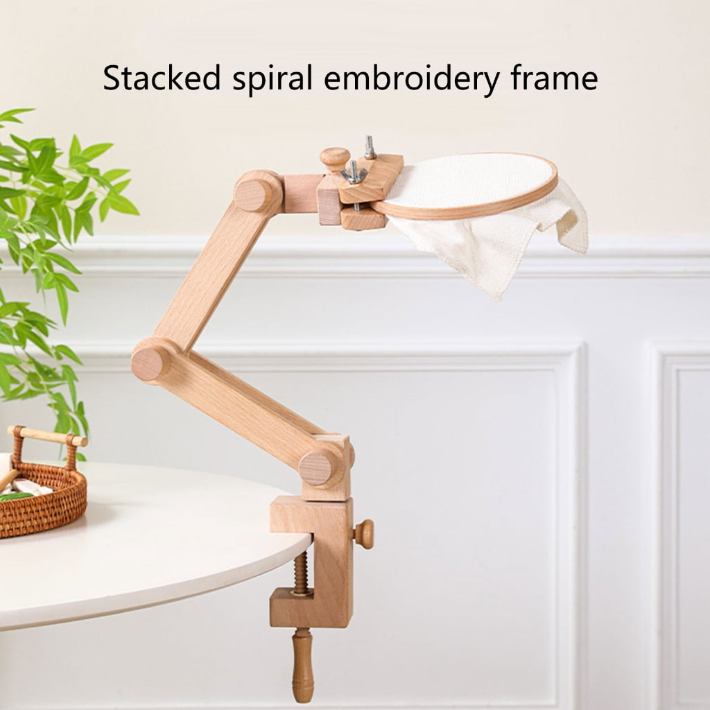 Adjustable Rotated Embroidery Hoop Stand 360 Degree Rotating Embroidery Frame Stand Stitching Hoop Stand