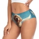 thumbnail image 2 of Fotbe Cute Angel Winged Dog Calzones Estampados para Mujer – Ropa Interior de Algodón, Cómoda, Suave y Elástica-Small, 2 of 6