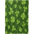 thumbnail image 2 of St Patrick's Checkered Shamrock Tablecloth Rectangle Colorful Table Cloth Large Square Table Cover for Dining Kitchen Party 60"x120" Decor Gift, 2 of 7