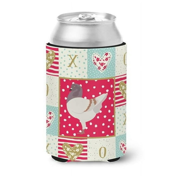 Caroline's Treasures CK5376CC German Modena Pigeon Love Can or Bottle Hugger, Can Hugger, multicolor