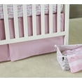 thumbnail image 2 of Nautica Kids Nursery Separates Pleated Crib Skirt, Pink, 2 of 3