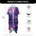 thumbnail image 6 of HELLHERO High Quality Fabrics Swimwear Coverup for Beach Ultimate Elegant Kimono Galaxy Butterfly Print, 6 of 6