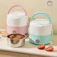thumbnail image 2 of Rice Cooker Compact Portable Durable Lightweight Tear Resistant Good Sealing Stainless Steel Mini Kitchen Kids Rice Cooker For Children, 2 of 5