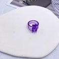 thumbnail image 4 of LYMAYTER Candy Color Ring Little Bear Ring - Korean INS Style, Acrylic, 4 of 7